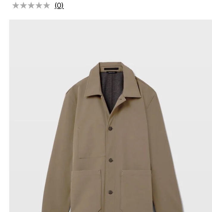 Mens Brand New Club Monaco Coat Sz Medium